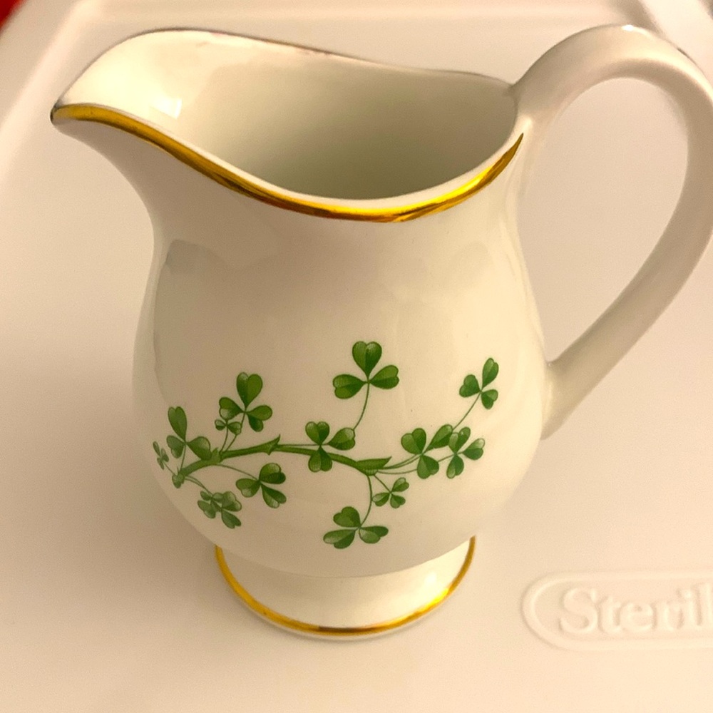 4” shamrock pitcher made in Ireland